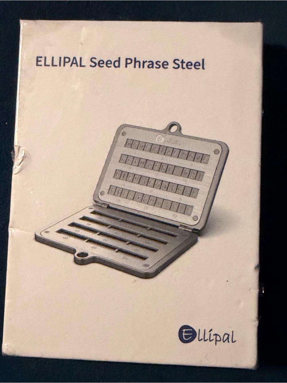 ELLIPAL Seed Phrase Steel Backup - Silver - Picture 2 of 3